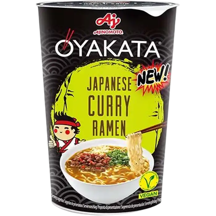 AJINOMOTO Oyakata Ramen Japanese Curry Cup 62,5G