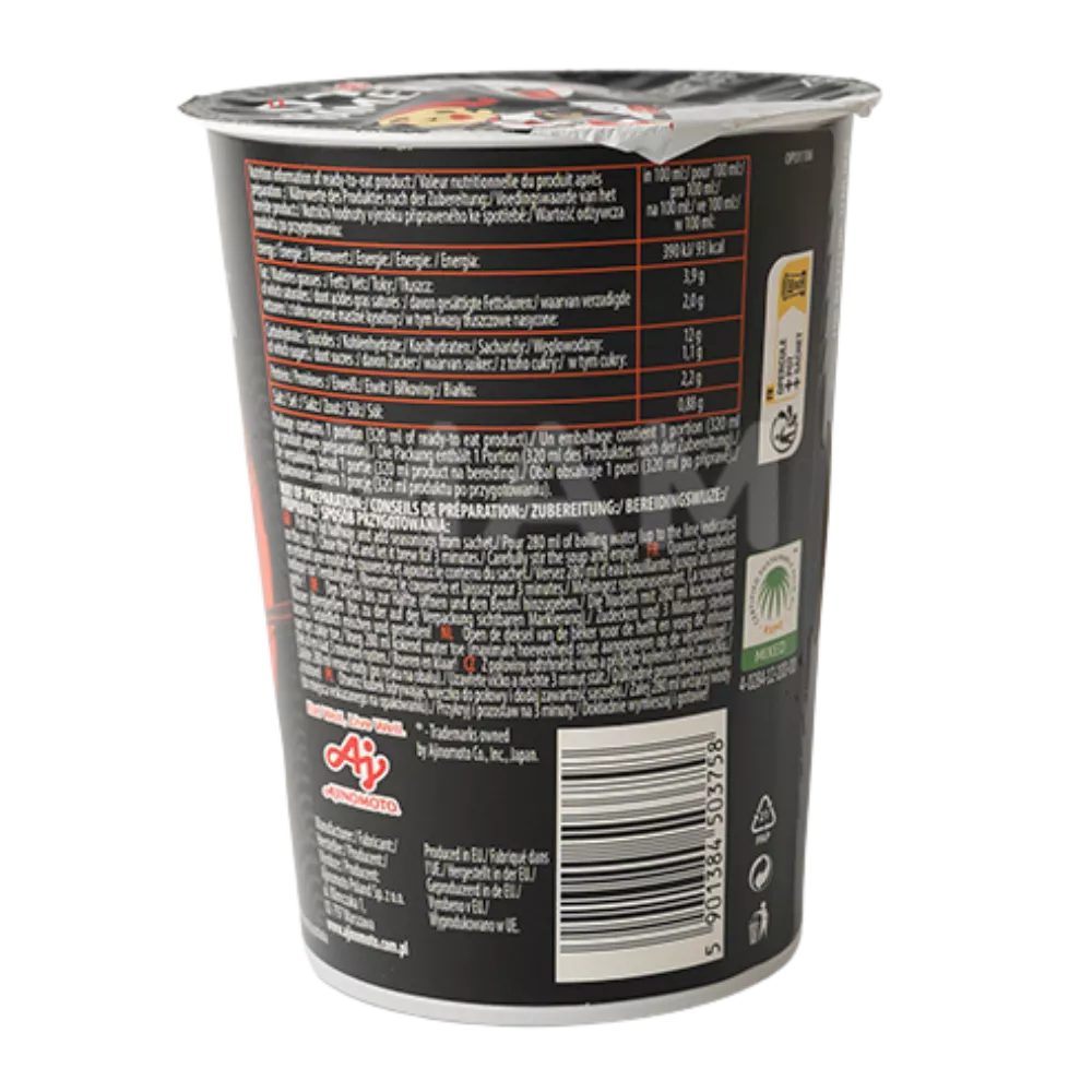 AJINOMOTO Oyakata Ramen Miso Cup 63G - Image 2