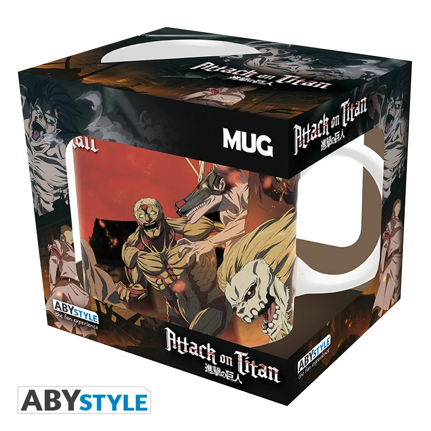 ATTACK ON TITAN Mug 320ml Battle Scene Season 4 - Image 3