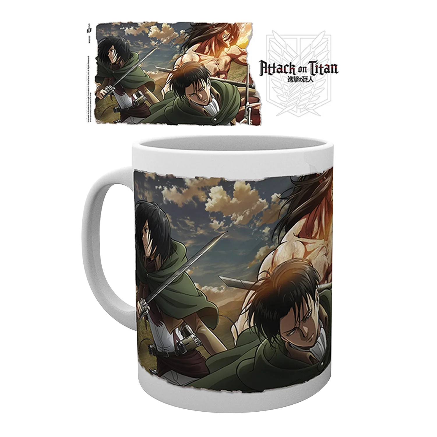 ATTACK ON TITAN Mug 320ml Scouts - Image 2