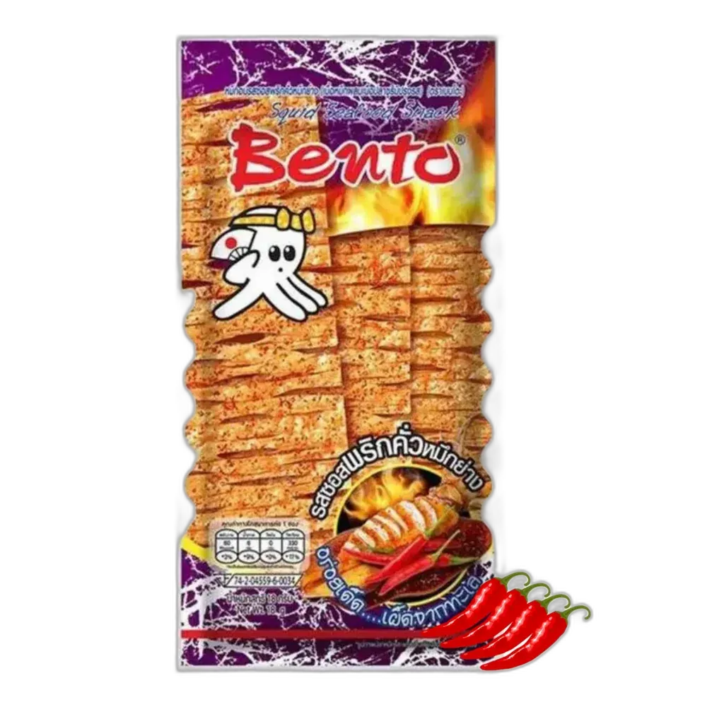 BENTO Seafood Snack 20G Roast.Chilli Grill.Squid
