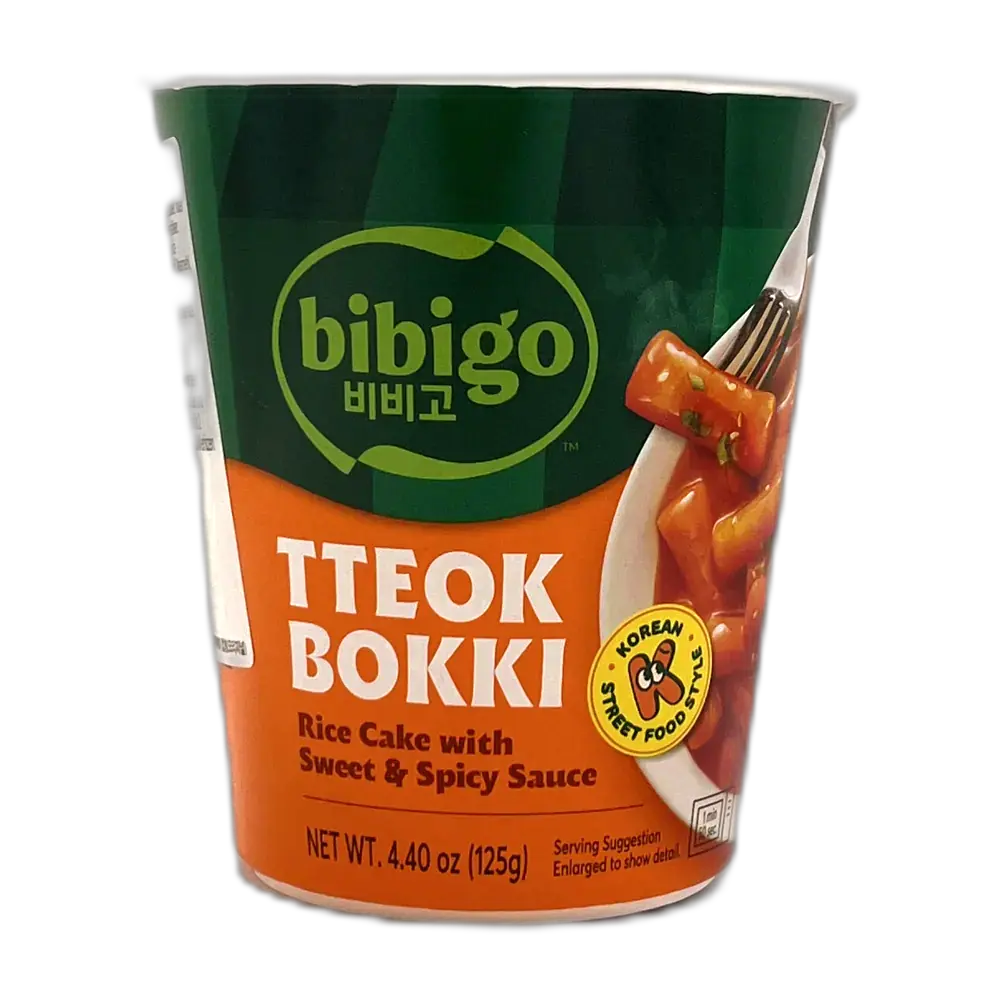 BIBIGO Tteokbokki Mit Sweet & Spicy Sauce 125G