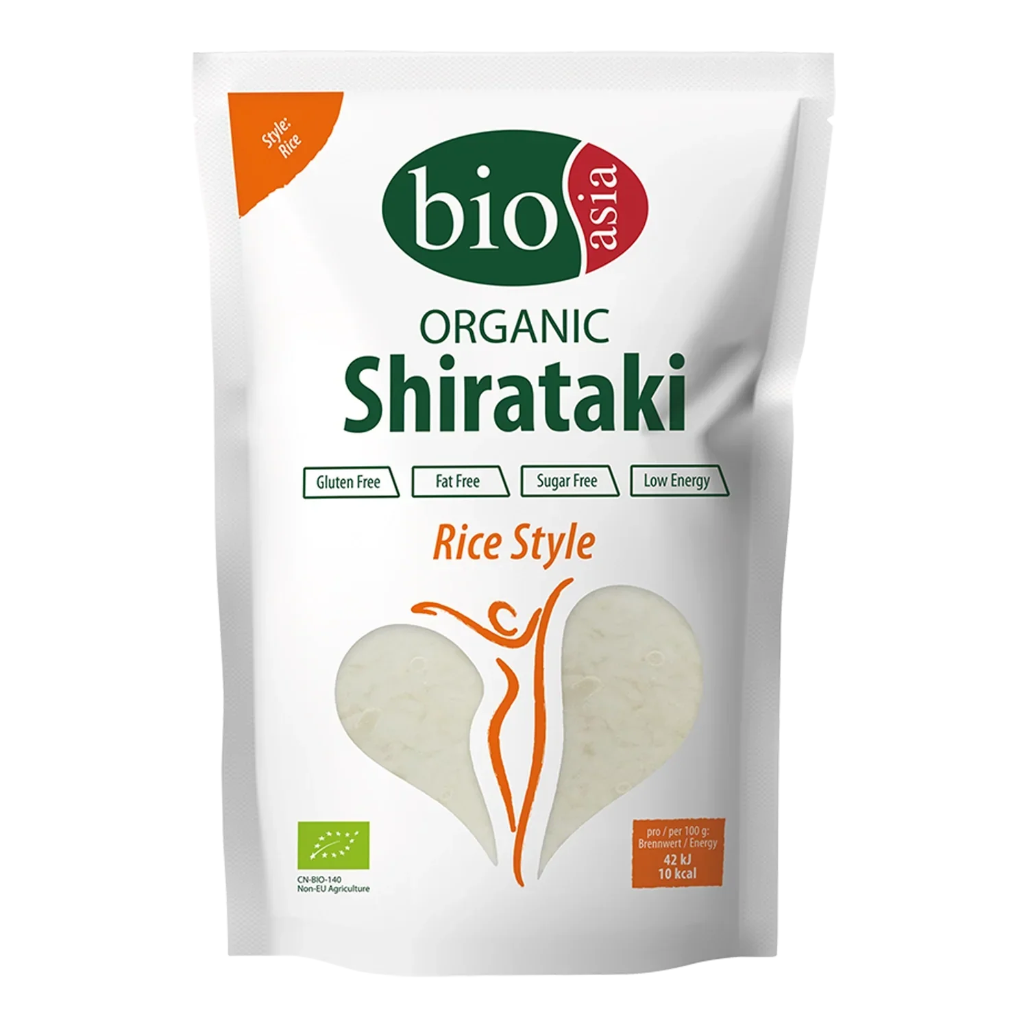BIOASIA Organic Shirataki Rice Style 270G