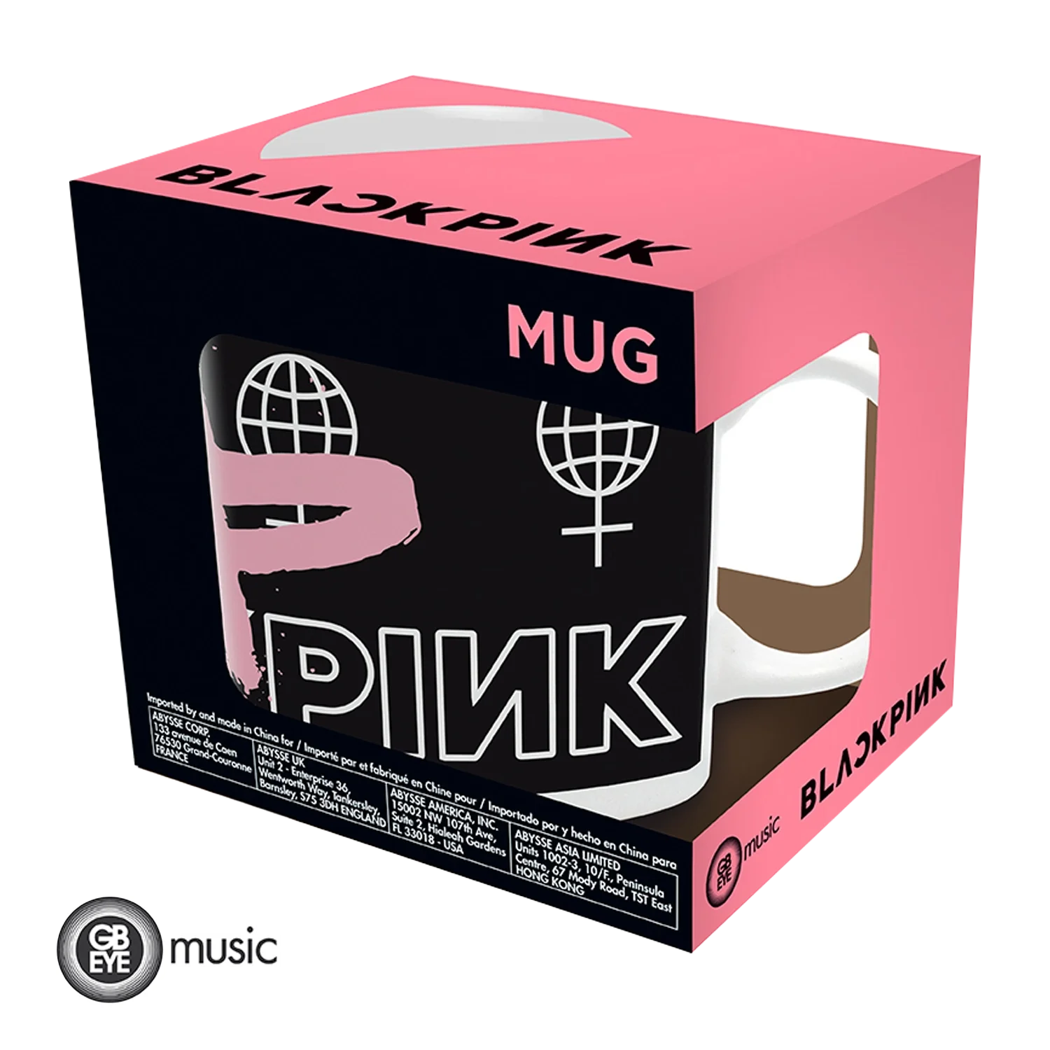 BLACK PINK Mug 320ML Drip - Image 3
