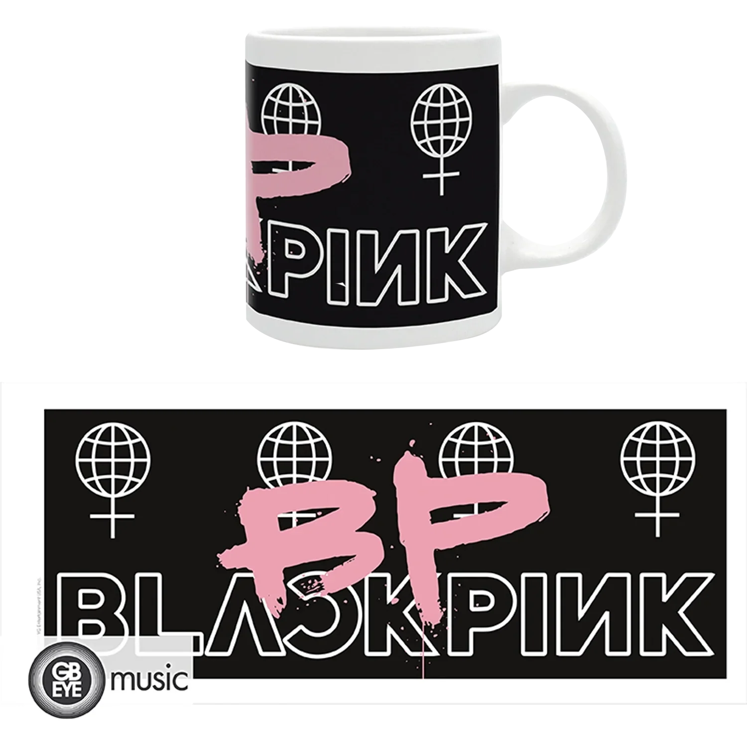 BLACK PINK Mug 320ML Drip - Image 4