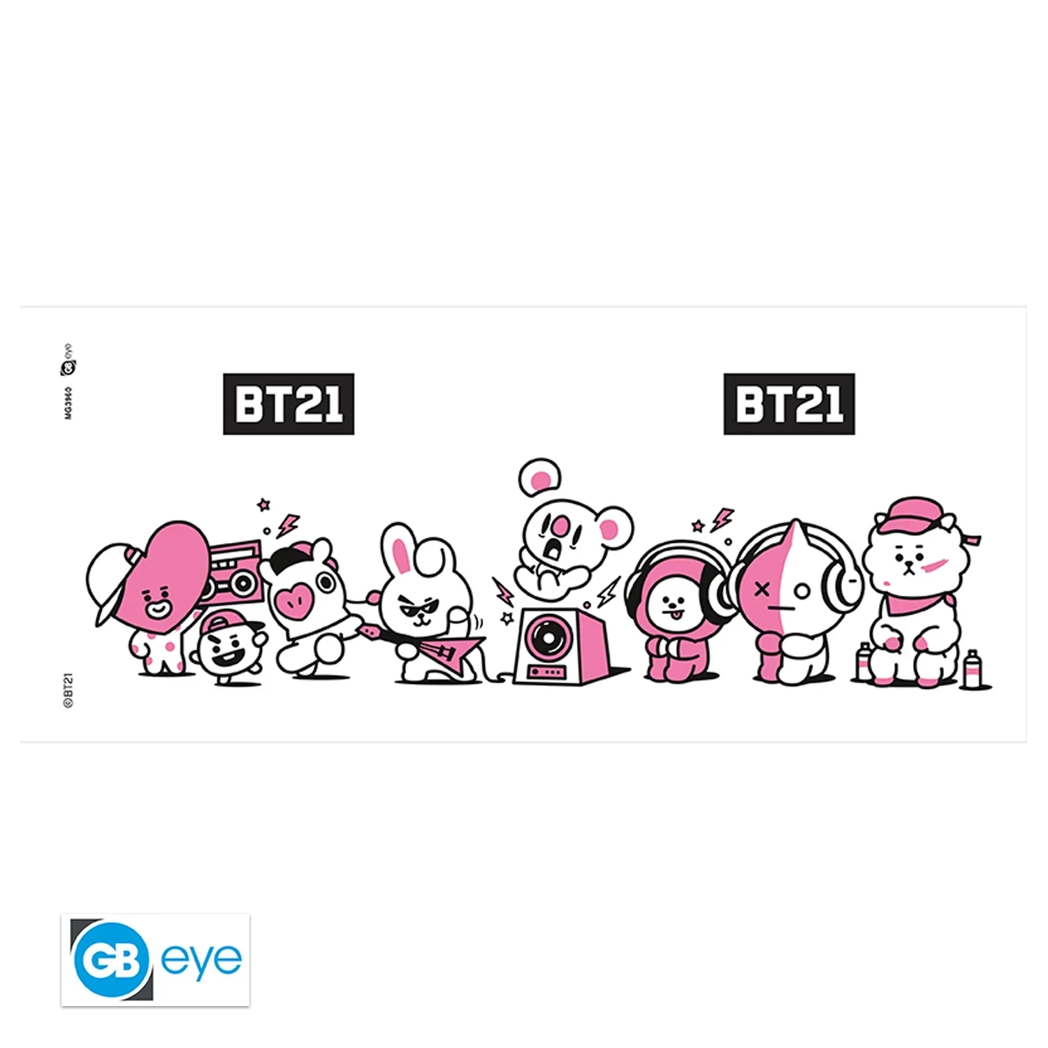 BT21 Mug 320ML Music Play - Image 2