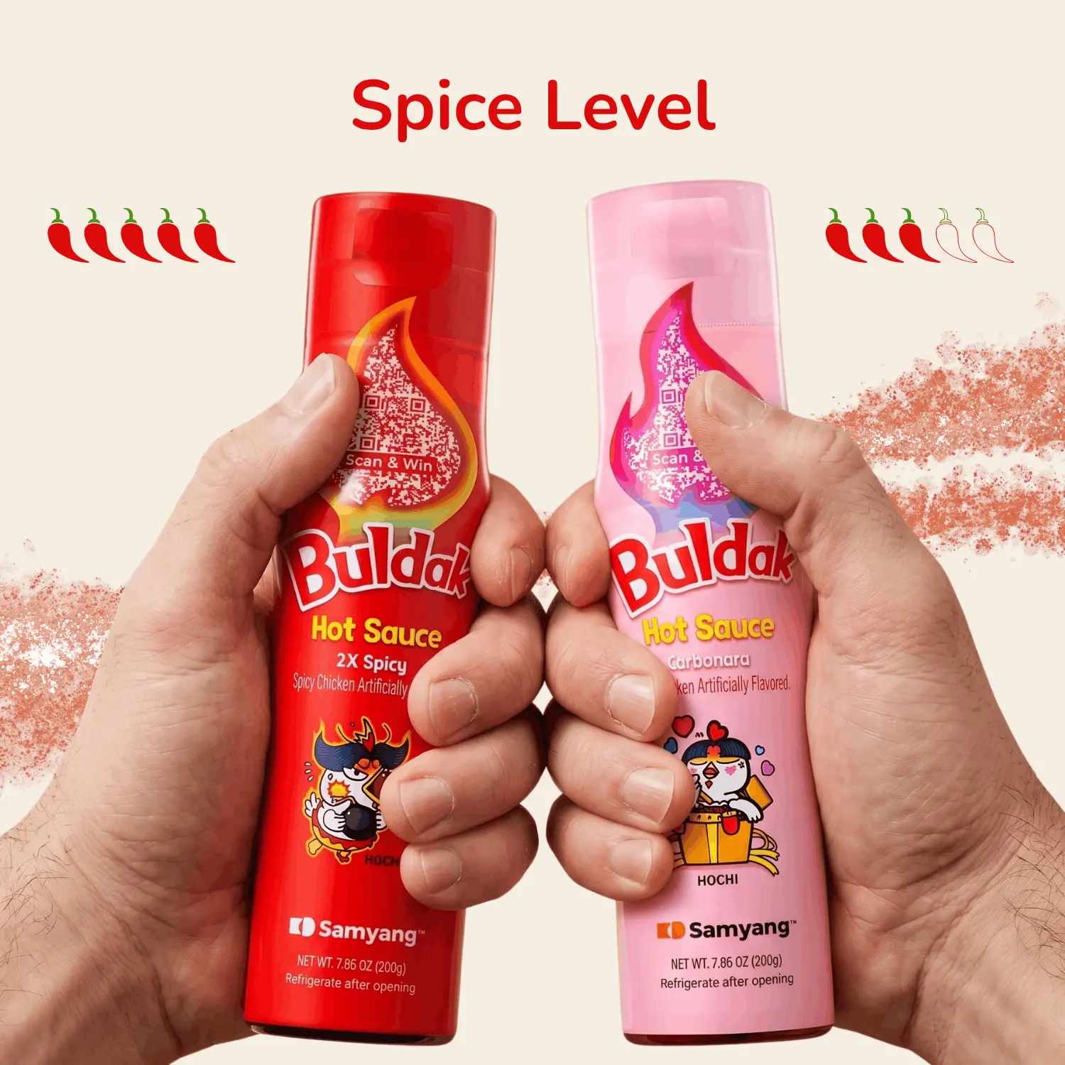 Buldak Saucen Set - Carbonara & 2x Spicy - Image 3