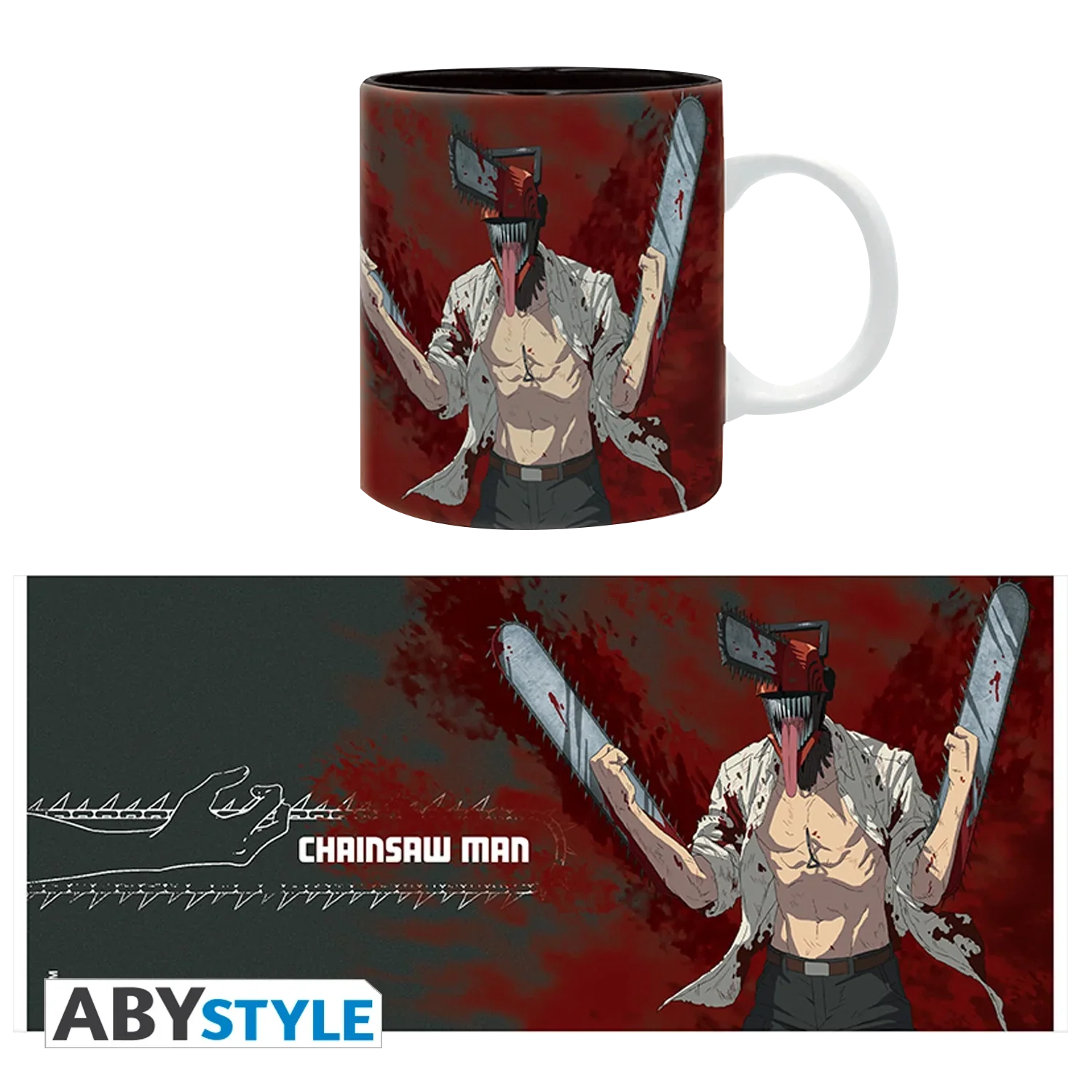 CHAINSAW MAN Mug 320ml Chainsaw Man - Image 4