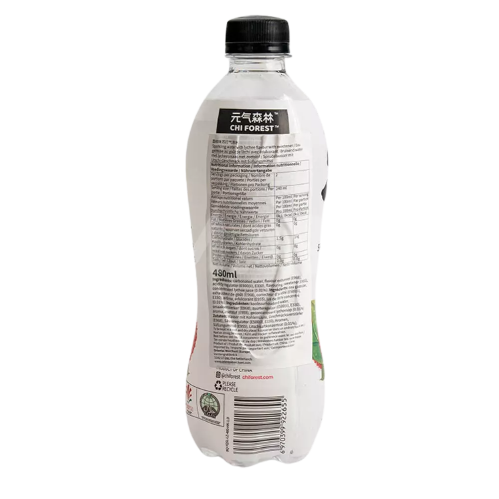 CHI FOREST Sprudelwasser Lycheegeschmack 480ML - Image 2