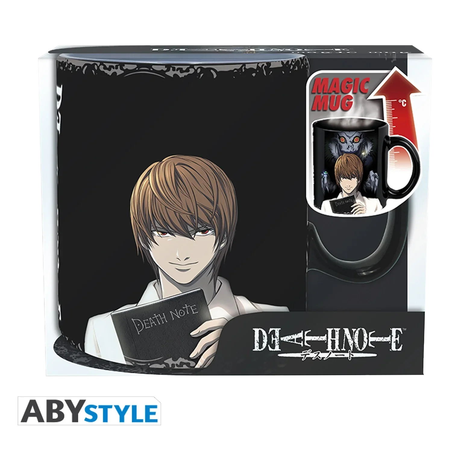 DEATH NOTE Mug Heat Change Kira&L*-SEE 460ml - Image 3