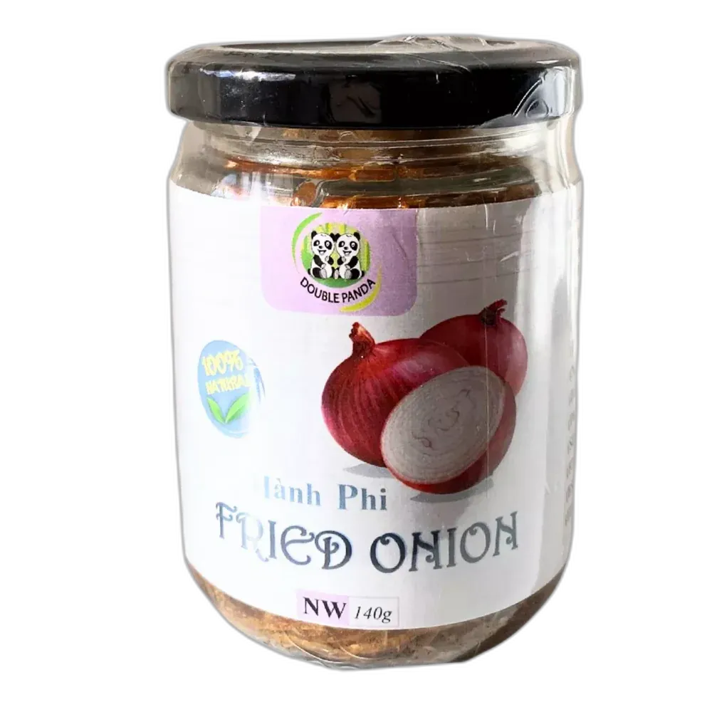 DOUBLE PANDA Fried Onion in Oil 140G