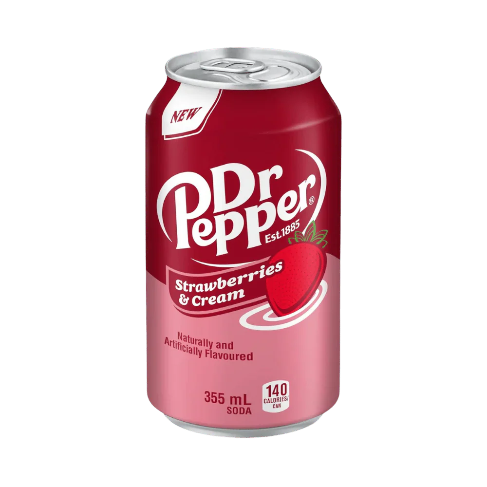 Dr. Pepper Strawberry & Cream 355ML