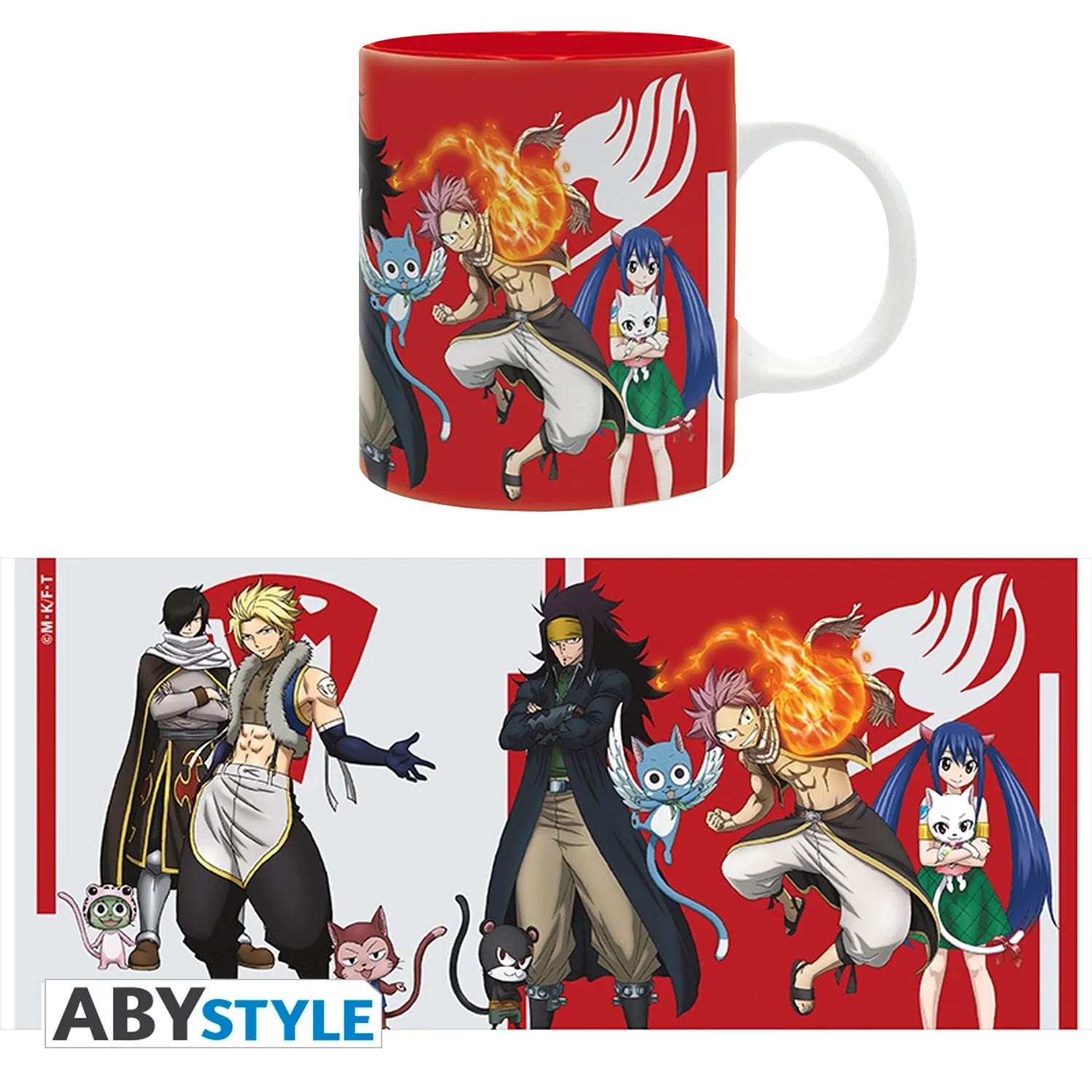 FAIRY TAIL Mug 320ml Dragon Slayers - Image 4
