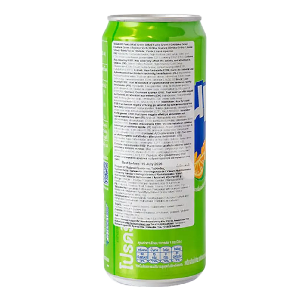 FANTA (Thai) Green 325ML - Image 2