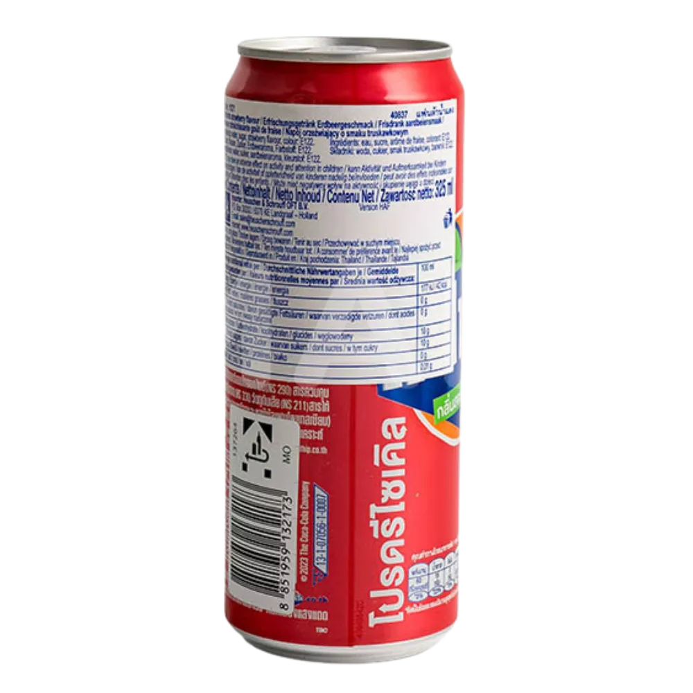 FANTA (Thai) Red 325ML Strawberry - Image 2