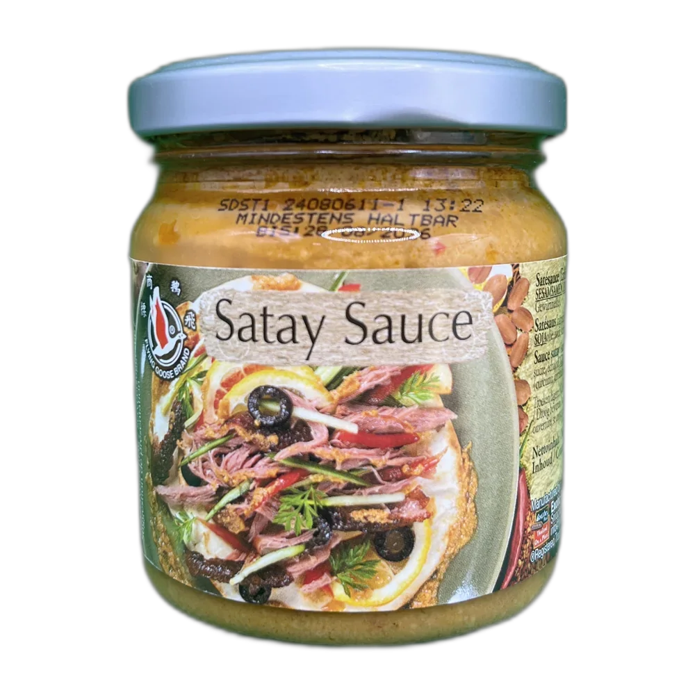 FLYING GOOSE Erdnuss Satay Sauce 180G