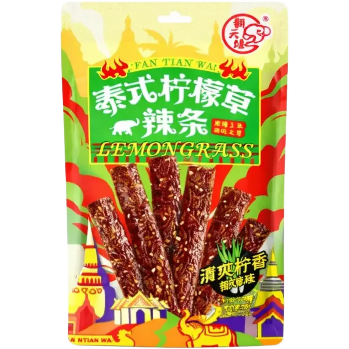 FTW Latiao Lemon Grass Light Spicy 98G