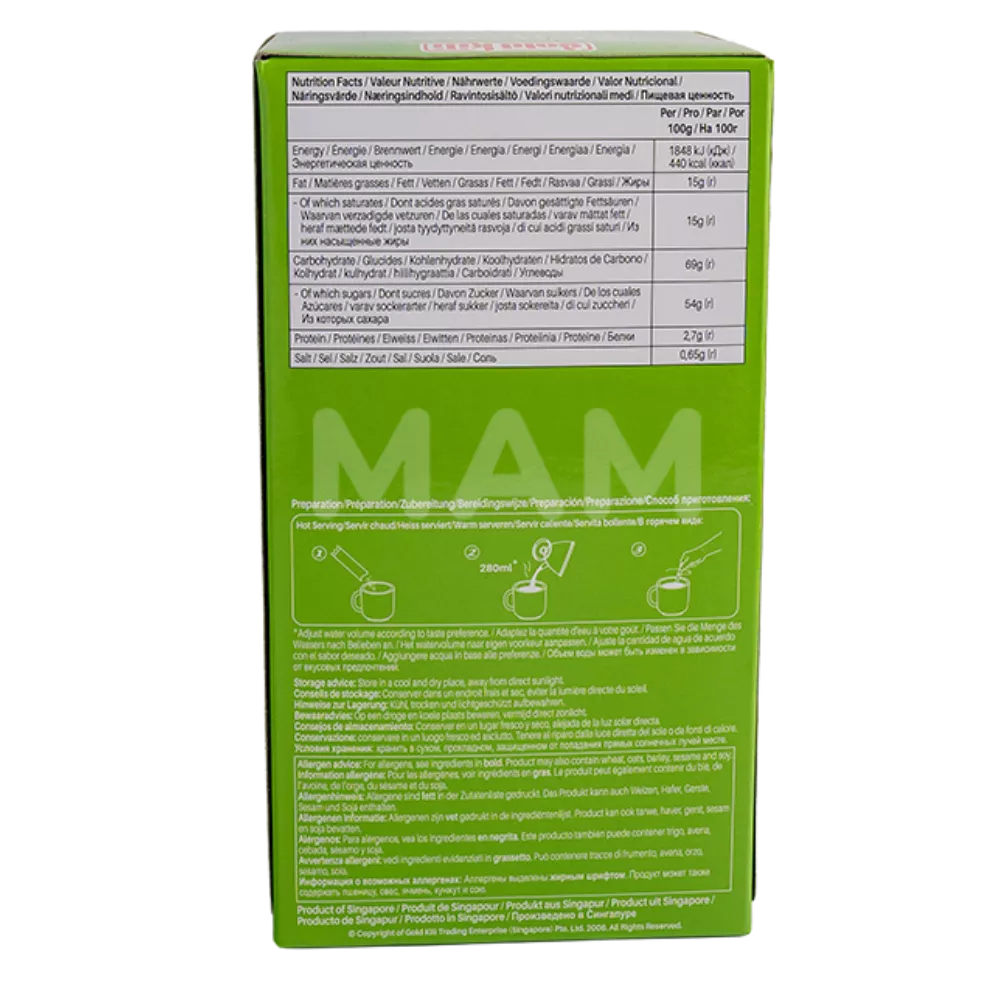 GOLD KILI Instant Matcha Latte  250G - Image 2