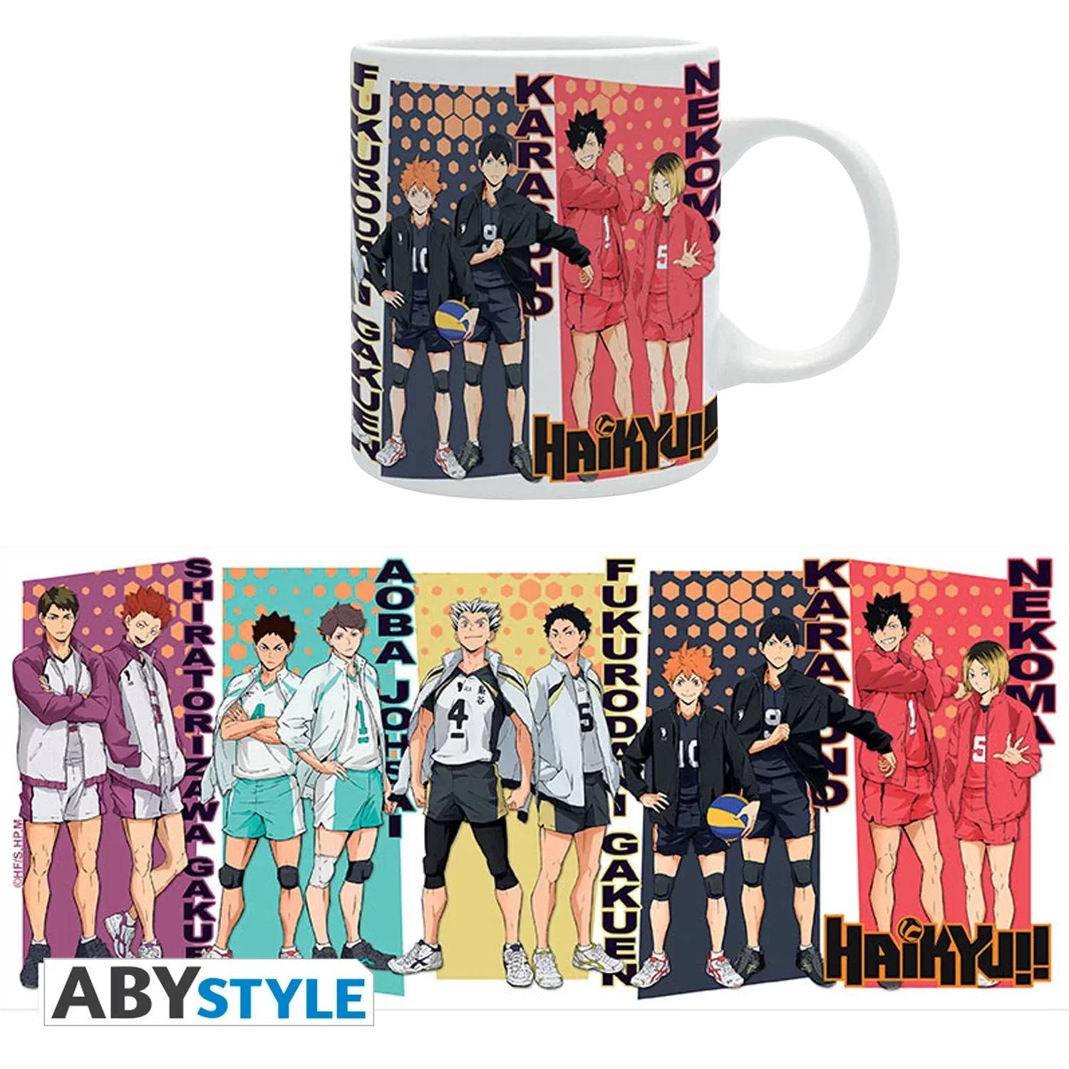 HAIKYU! Mug 320ML Rival Teams - Image 4