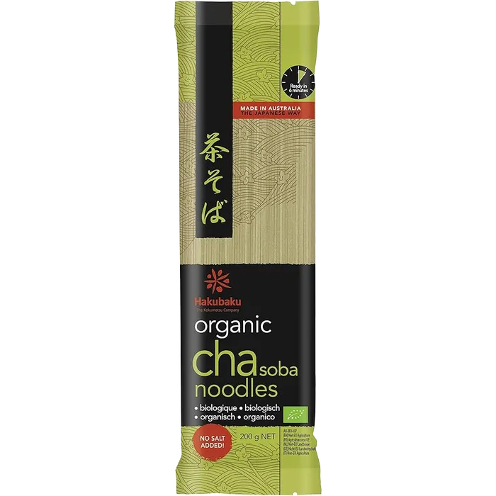 Hakubaku ChaSobaBio Nudel 200G