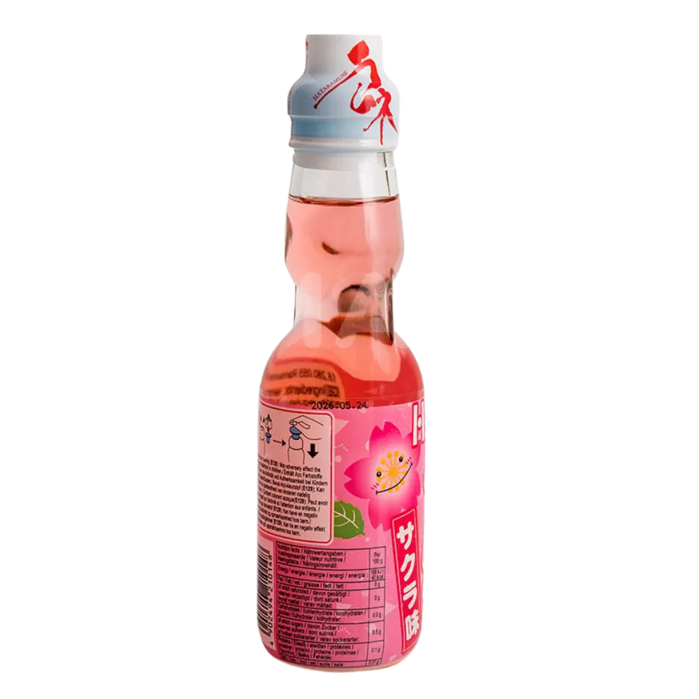 HATAKOSEN Ramune Sakura 200ML - Image 2