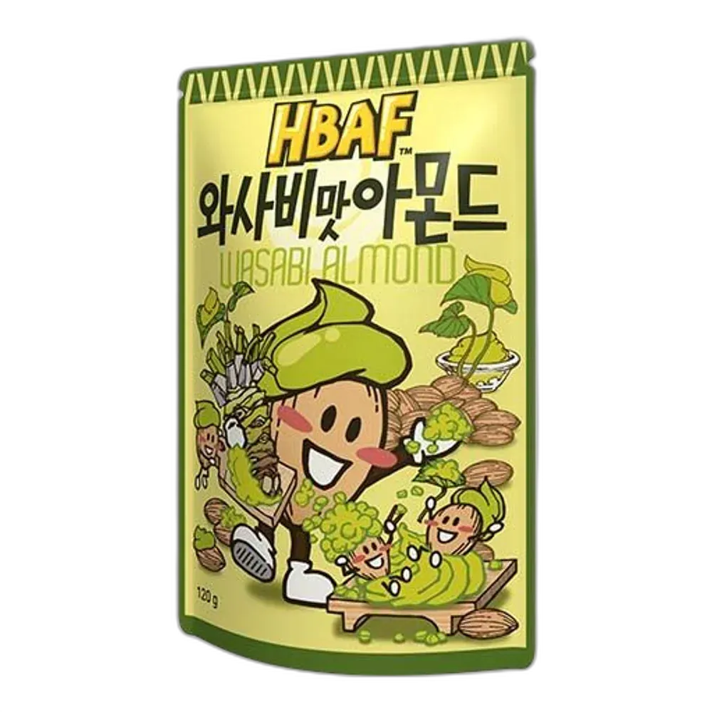 HBAF Mandeln Wasabi Geschmack 120G