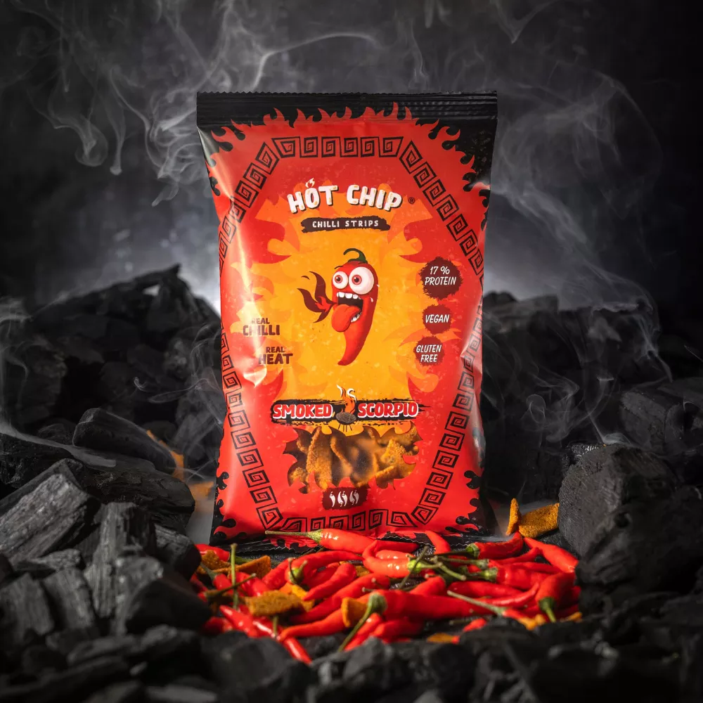 HOT CHIP Chilli Strips Smoked Scorpio 80G - Image 3