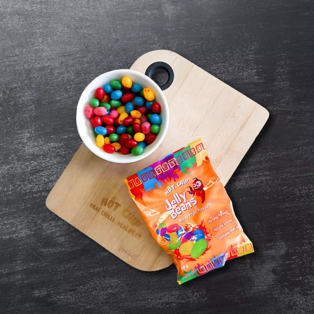 HOT CHIP Jelly Beans Spicy Fruit Flavours 60G - Image 4
