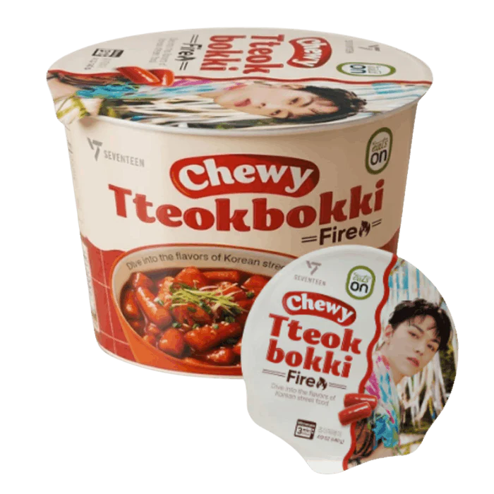 HY Eats On Seventeen Tteokbokki scharf 140g