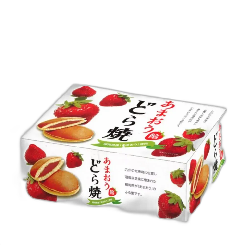 ICHIEIFOODS Dorayaki Strawberry & Bean 216G
