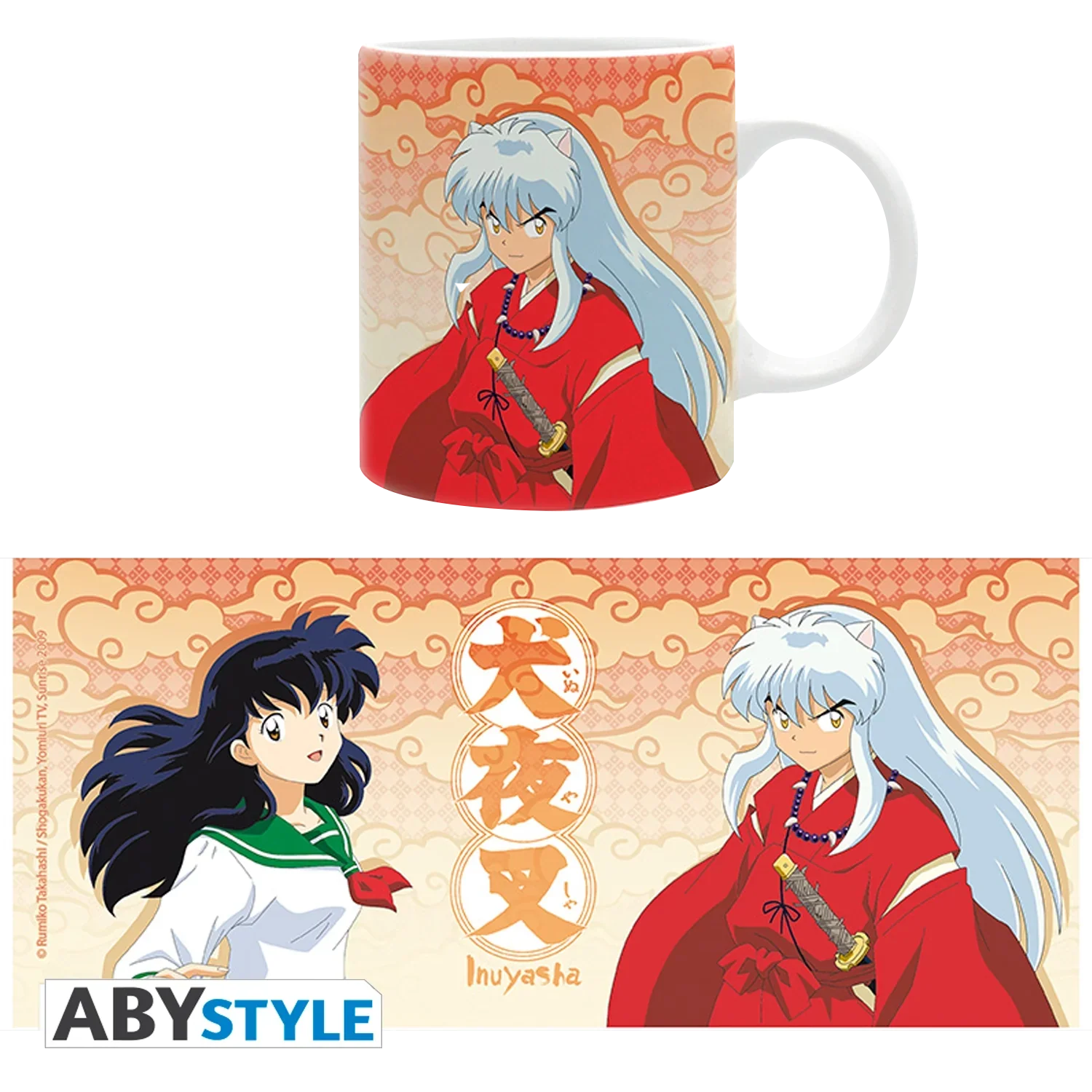 INUYASHA Mug 320ml Inuyasha & Kagome - Image 4