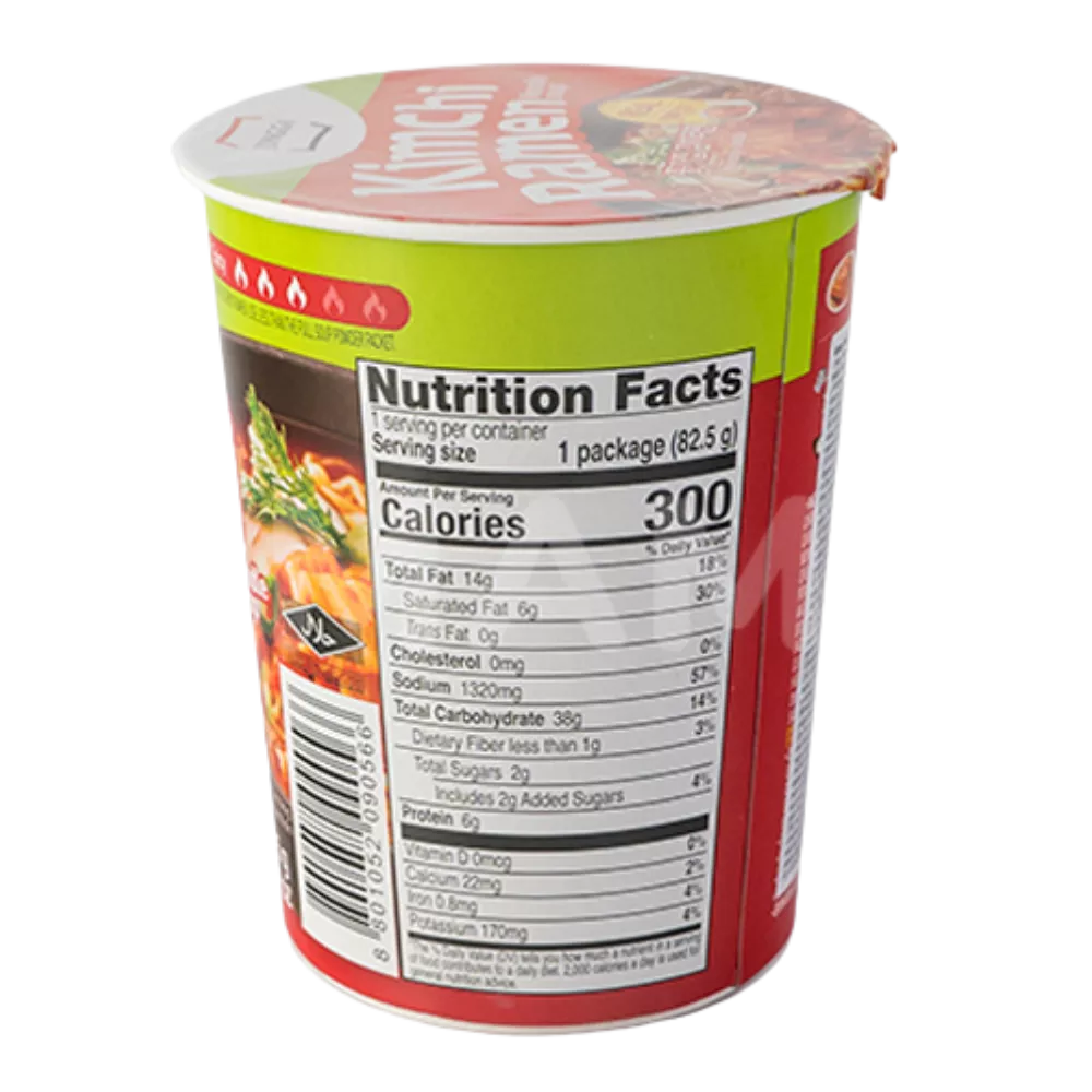 JONGGA Kimchi Ramen Cup 82,5G - Image 2