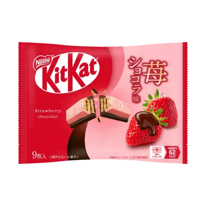 KITKAT Erdbeere Schokolade 104g