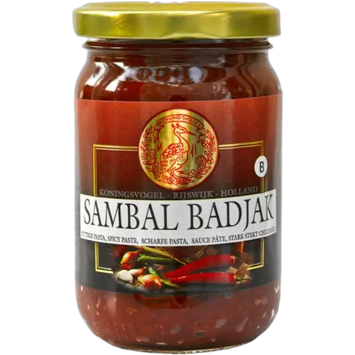 Koningsvogel Sambal Badjak 375G