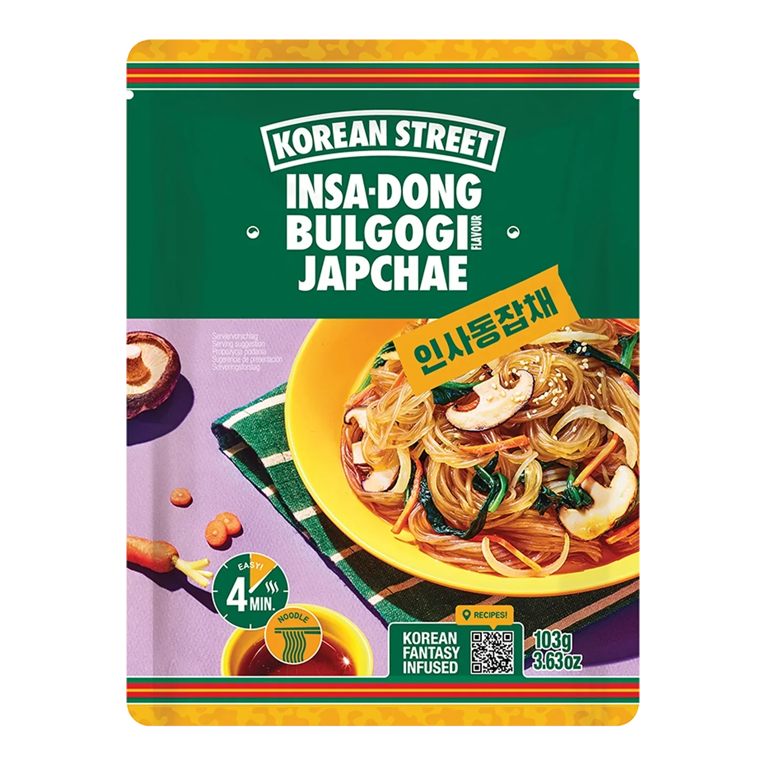 KOREAN STREET Japchae Bulgogi 103G