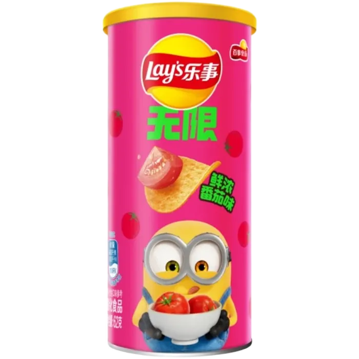 LAY'S Kartoffelchips Minions Rich Tomato 62G