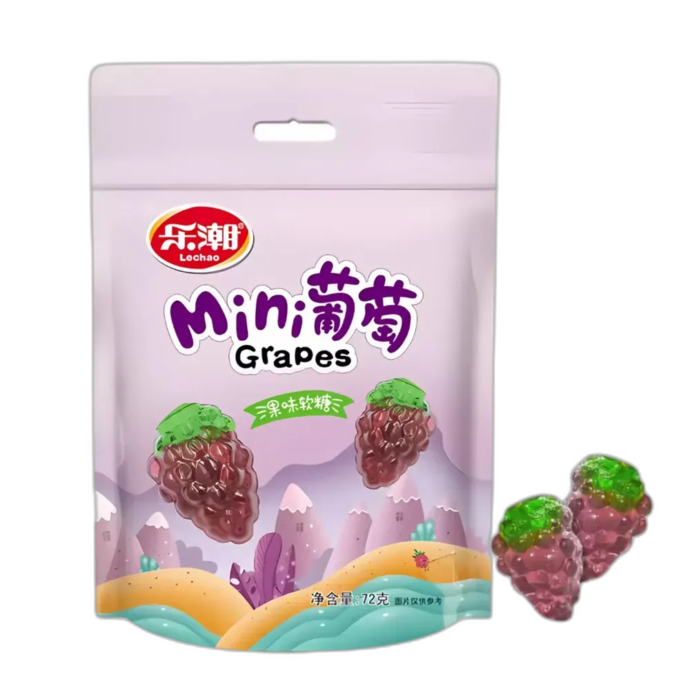 LE CHAO Soft Candy Grape 72G