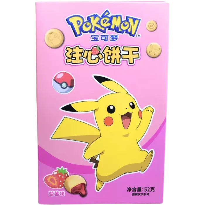 LEDA Pokemon Strawberry Biscuit 45G