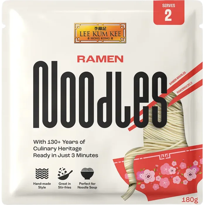 LKK Fresh Ramen Noodles 108G
