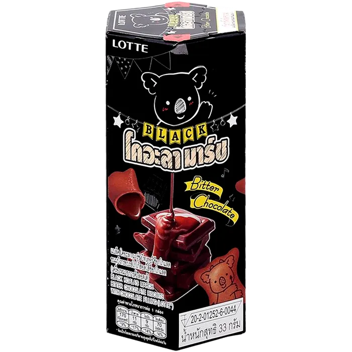 LOTTE Koala's March Black Bitter Chocolate Bisk.37G