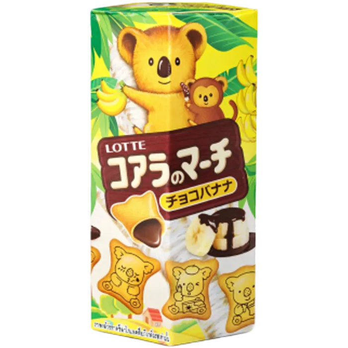 LOTTE Koala's March Cocolate Banana Bisk. 37G