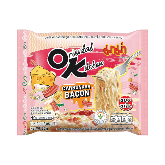 MAMA Instant Nudeln Carbonara Bacon 85G