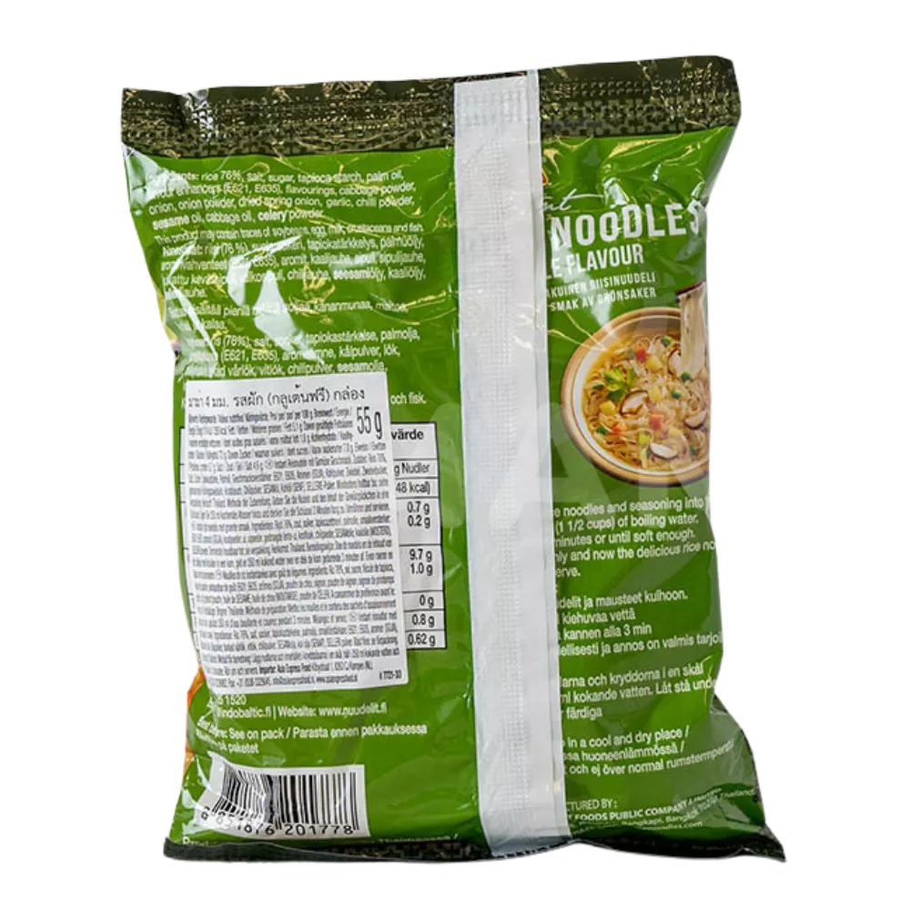 MAMA Instant Reisnudeln Gemüse Glutenfrei 55G - Image 2