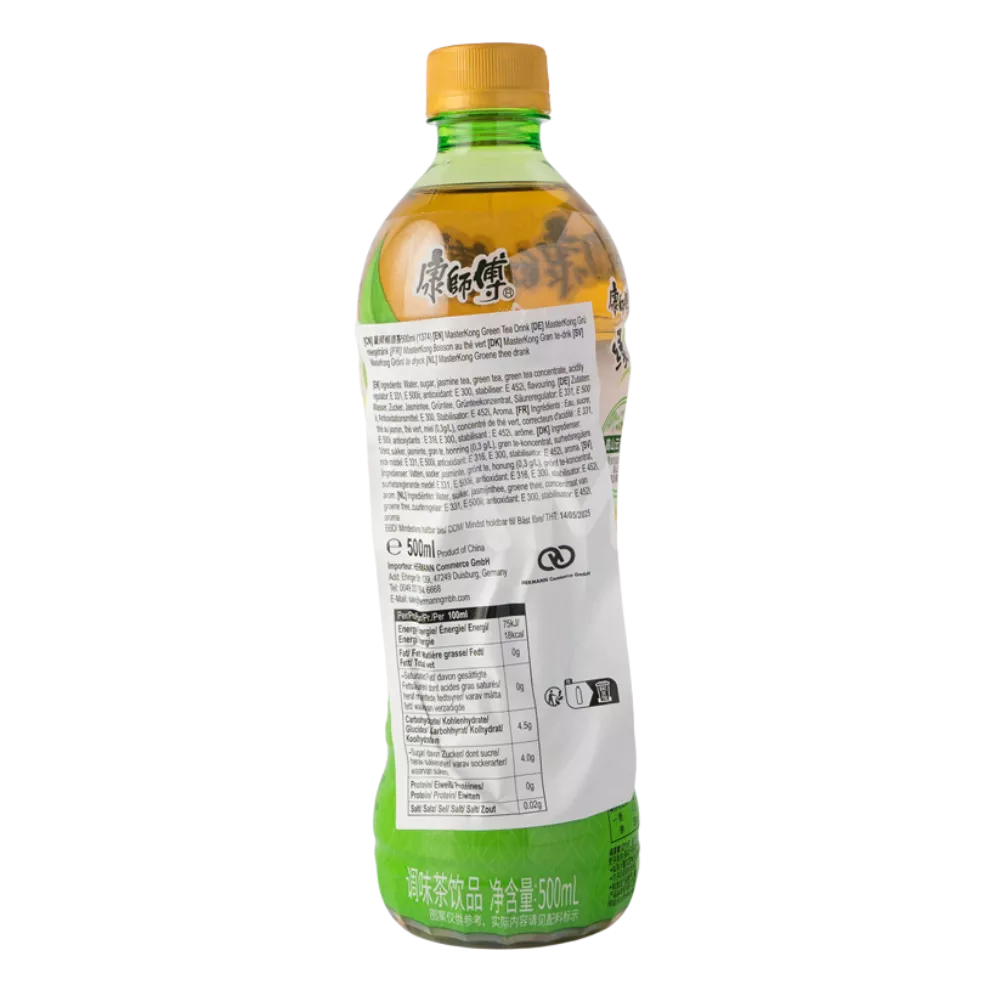 MASTER KONG Grüner Tee Mit Honig 500ML - Image 2