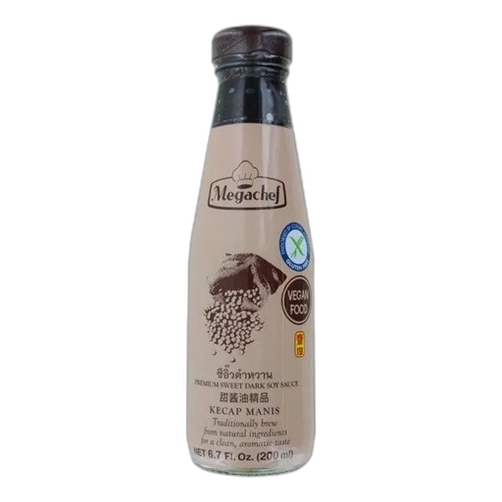 MEGACHEF Kecap Manis Sweet Dark Soysauce 200ML