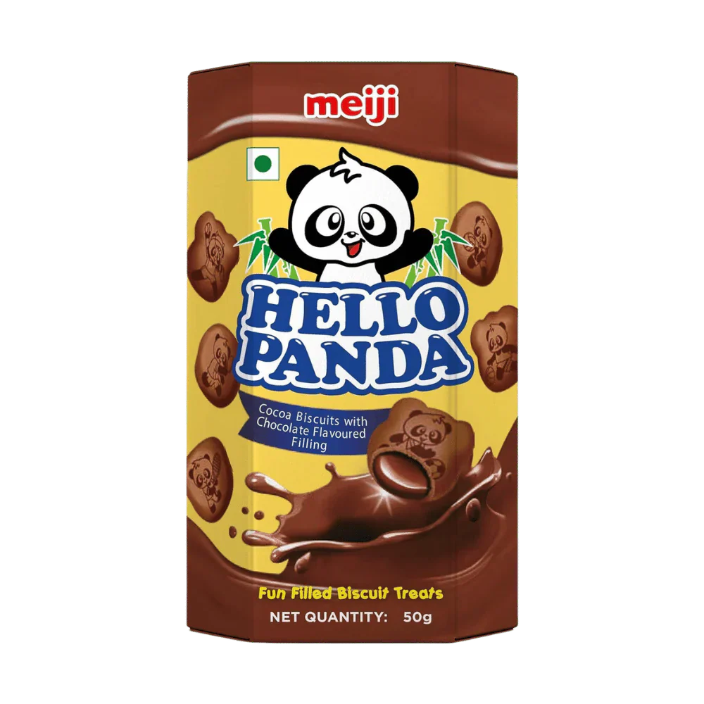 MEIJI Hello Panda Double Choco 50G
