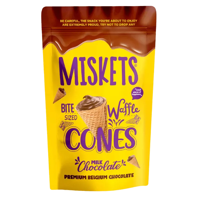 MISKETS Waffel Milch- schokolade 70g