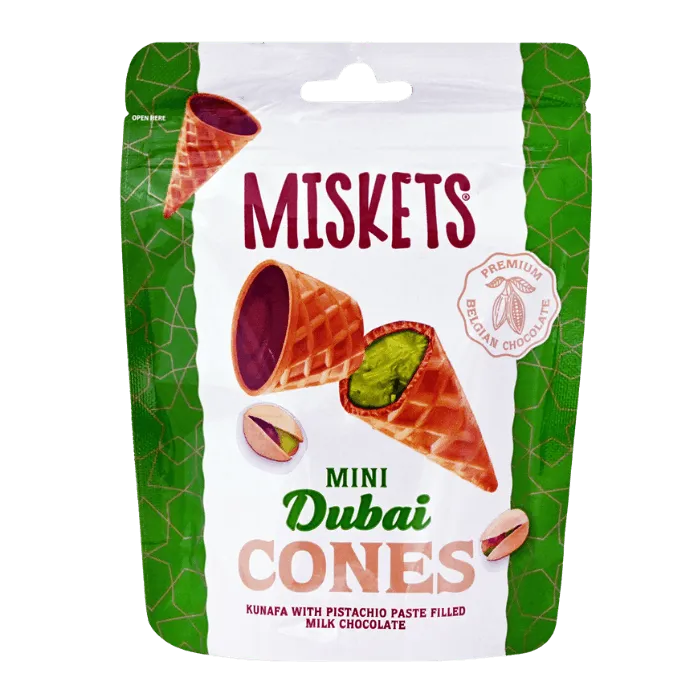 MISKETS Waffel Mini Dubai Style 50g