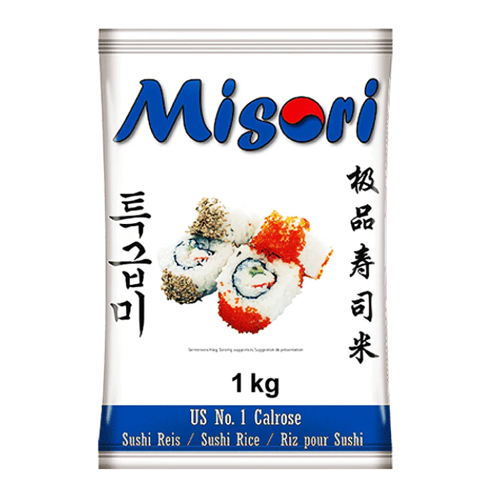 MISORI Calrose Sushi Reis 1KG