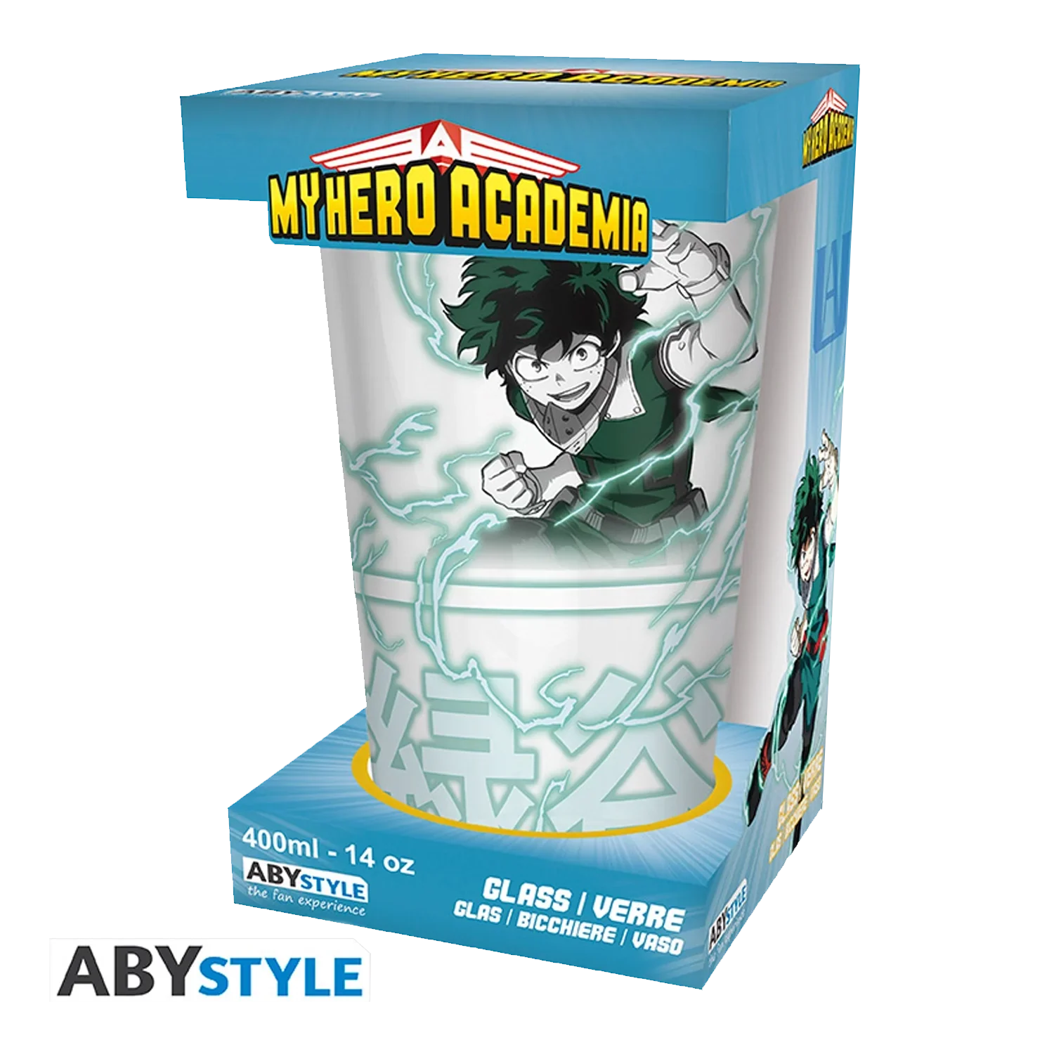 MY HERO ACADEMIA Glass 400ml - Image 3